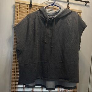Avia Gray Hooded Short Sleeve XXL